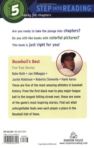 Baseball's Best: Five True Stories (Step into Reading) - Repeats4U