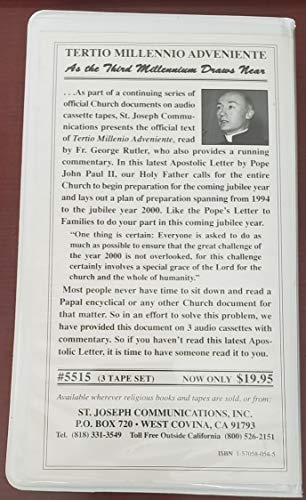 Tertio Millennio Adveniente - As the Third Millennium Draws Near - Repeats4U