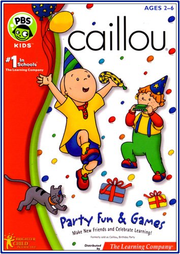 Caillou Party Fun & Games ( Windows / Macintosh ) - Repeats4U