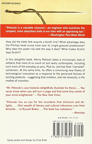 The Evolution of Useful Things: How Everyday Artifacts-From Forks and Pins to Paper Clips and Zippers-Came to be as They are - Repeats4U