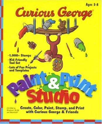 Curious George: Paint & Print Studio - Repeats4U