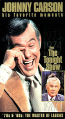 Johnny Carson - His Favorite Moments from The Tonight Show - '70s & '80s, The Master of Laughs [VHS] - Repeats4U