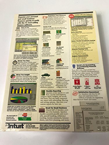 Quicken (for Windows, Version 3), '93, 2 3.5 Diskettes and Usesr's Guide - Repeats4U