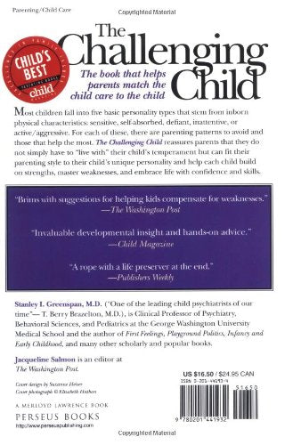 The Challenging Child: Understanding, Raising, and Enjoying the Five "Difficult" Types of Children - Repeats4U