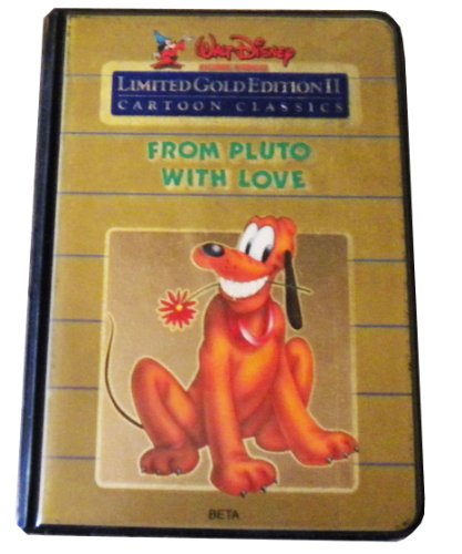 Walt Disney Home Video Limited Gold Edition II Cartoon Classics BETA Format From Pluto With Love Beta Format Video Cassette - Repeats4U