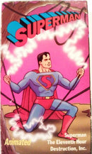 Superman (Fleischer)- Superman/Eleventh Hour/Destruction, Inc. (VHS, 1993)