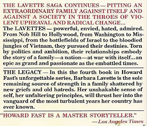 The Legacy (The Lavette Saga, No. 4) - Repeats4U