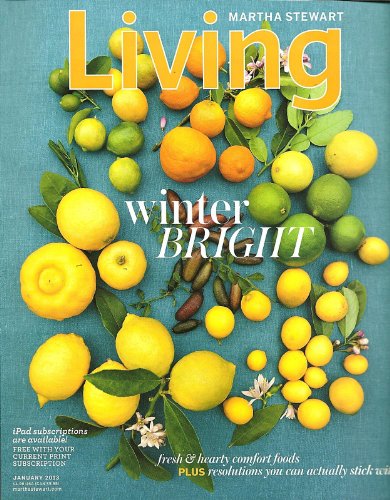 Martha Stewart Living January 2013 Winter Bright - Repeats4U