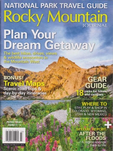National Park Travel Guide Rocky Mountain Journal 2014 Annual - Repeats4U