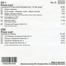 Franz Liszt ‎– Piano Concerto No. 1 / Symphonic Poems