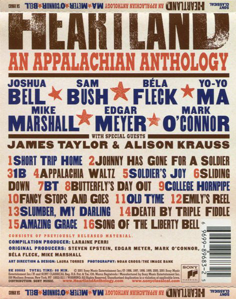 Various ‎– Heartland (An Appalachian Anthology)