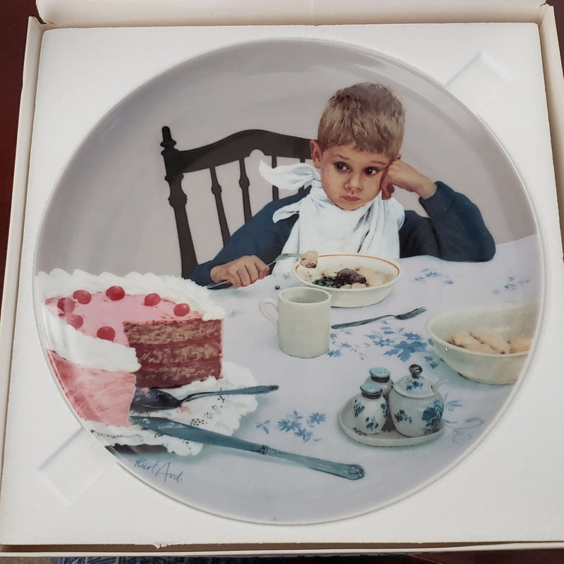 "First Things First" by Kurt Ard - Collector Plate
