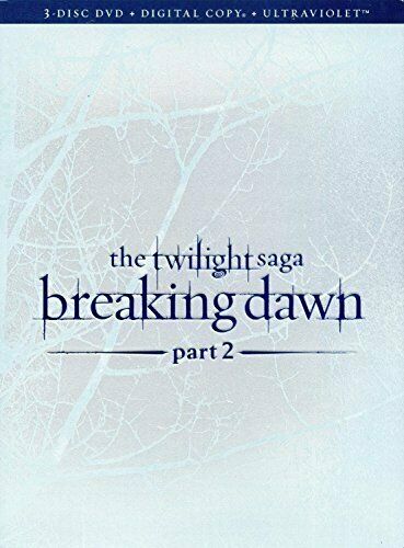 Twilight Saga:Breaking Dawn Part 2 (3-Disc DVD, Digital Copy, Ultraviolet) - Repeats4U