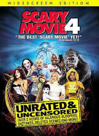 Scary Movie 4 (DVD, 2006, Unrated & Uncensored, Widescreen Edition) - Repeats4U