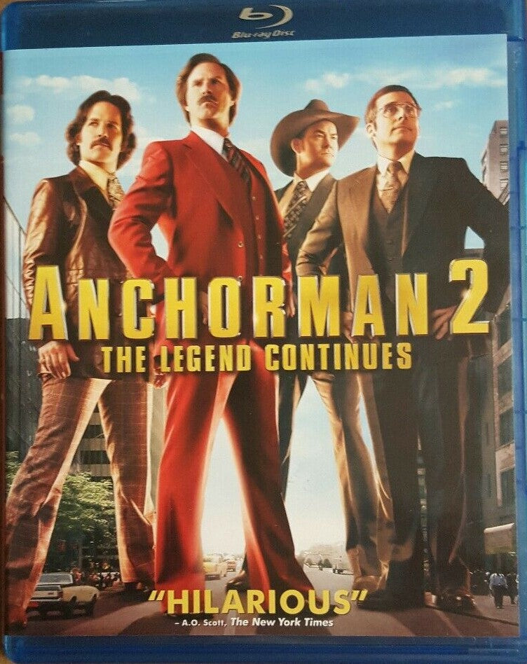 Anchorman 2: The Legend Continues (Blu-ray Disc, 2014) - Repeats4U