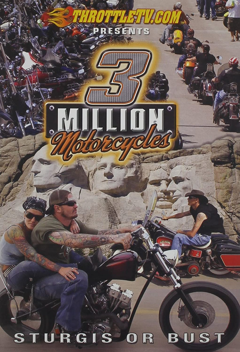 3 Million Motorcycles (DVD, 2011)