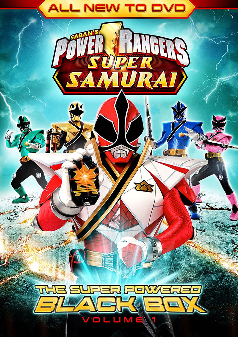 Power Rangers Super Samurai, Vol. 1: The Super Powered Black Box (DVD, 2012)
