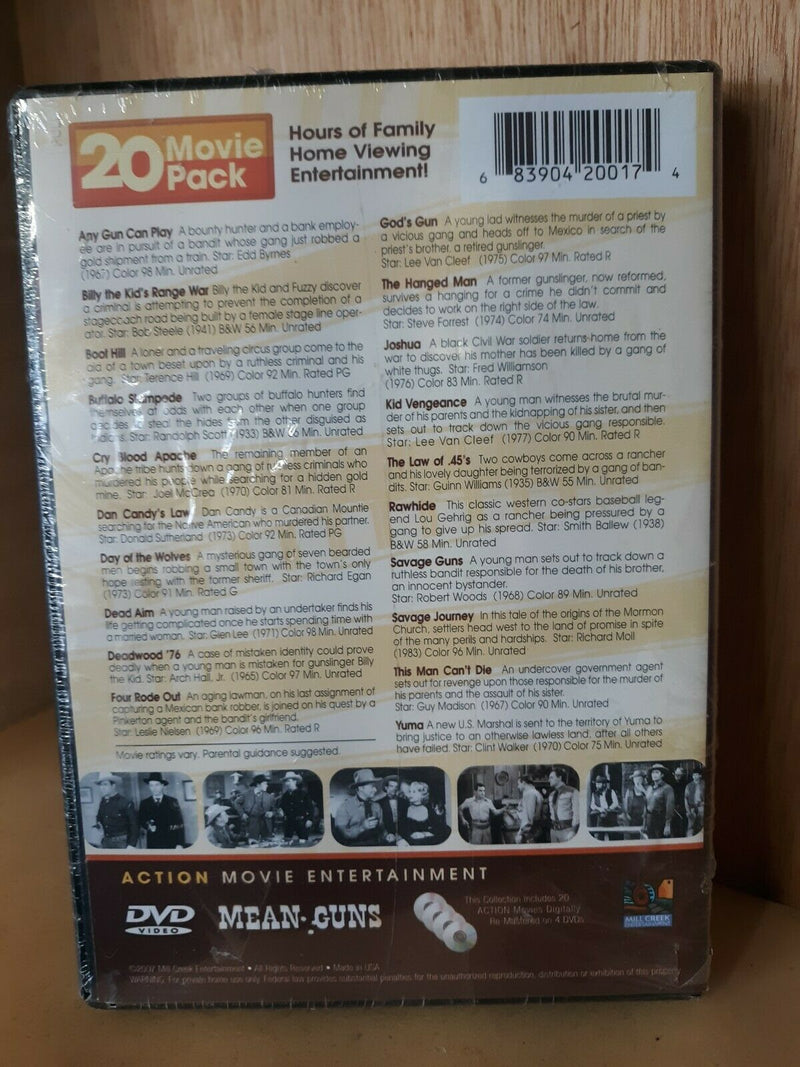 Mean Guns - 20 Pack (DVD, 4-Disc Set)