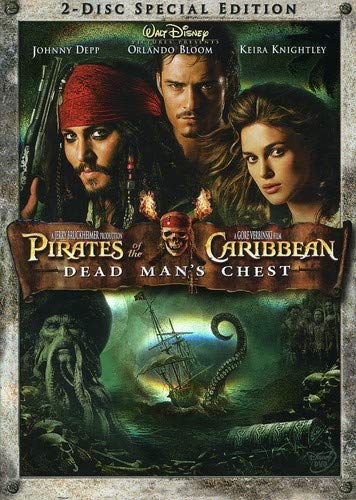 Pirates of the Caribbean: Dead Mans Chest (DVD, 2006, 2-Disc Set, Widescreen)
