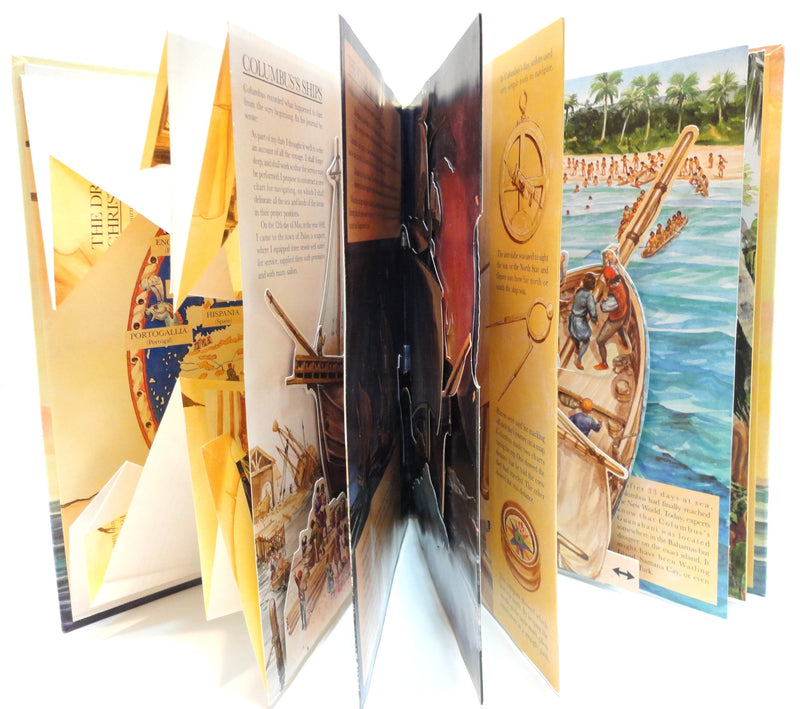 The Voyage of Christopher Columbus in His Own Words (A Pop Up Book) by Stacie Strong - Repeats4U