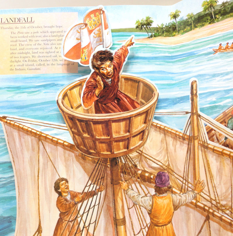 The Voyage of Christopher Columbus in His Own Words (A Pop Up Book) by Stacie Strong - Repeats4U