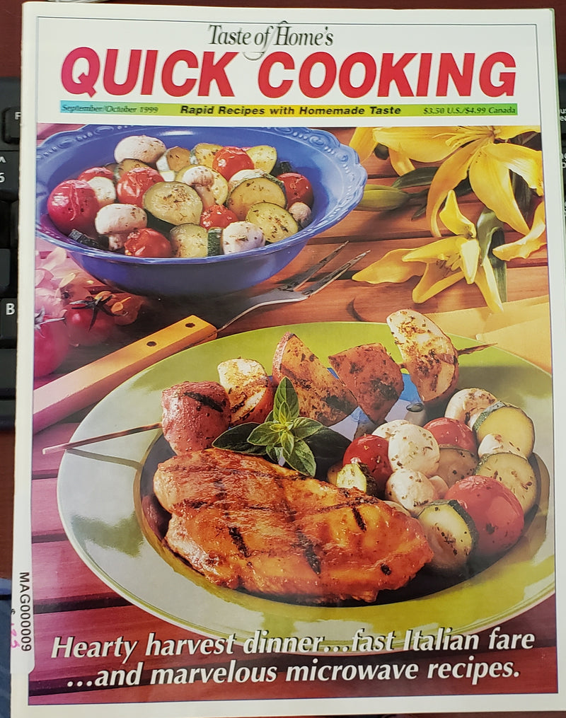 Taste of Home's Quick Cooking September / October 1999 - Repeats4U