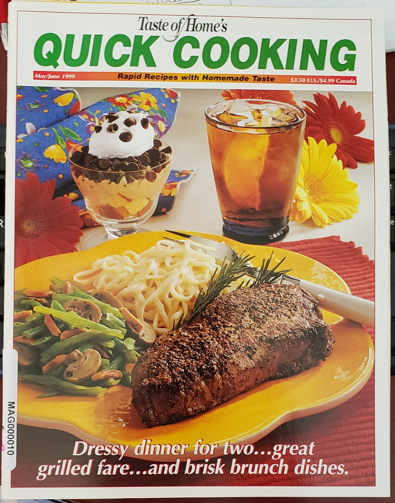 Taste of Home's Quick Cooking May/June 1999 - Repeats4U