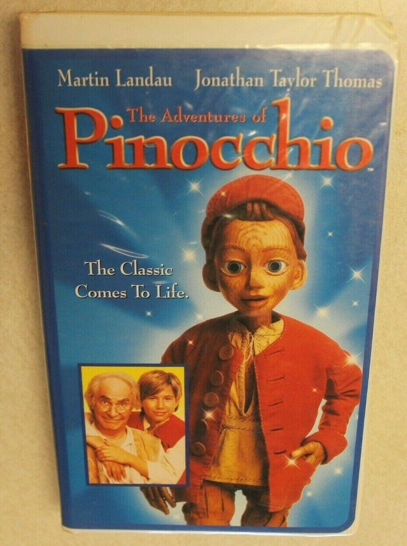 The Adventures of Pinocchio (VHS, 1996, Clamshell) Regular