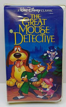 The Adventures of the Great Mouse Detective (VHS, 1992) Black Diamond Classic