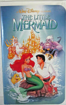 The Little Mermaid (VHS, 1989, Black Diamond Edition) with Banned Cover Art