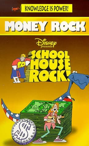 Schoolhouse Rock - Money Rock (VHS, 1998, Clam Shell)