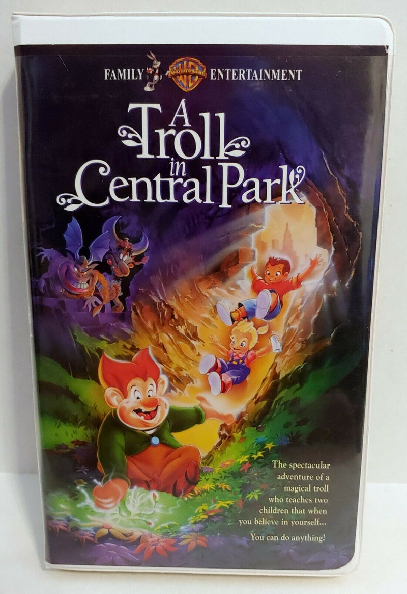 A Troll in Central Park (VHS, 1995 Clamshell)