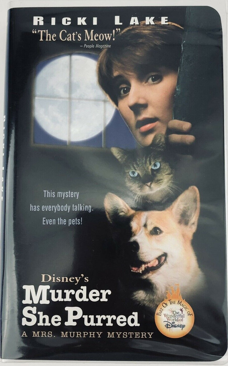 Murder She Purred: A Mrs. Murphy Mystery (VHS, 2001)