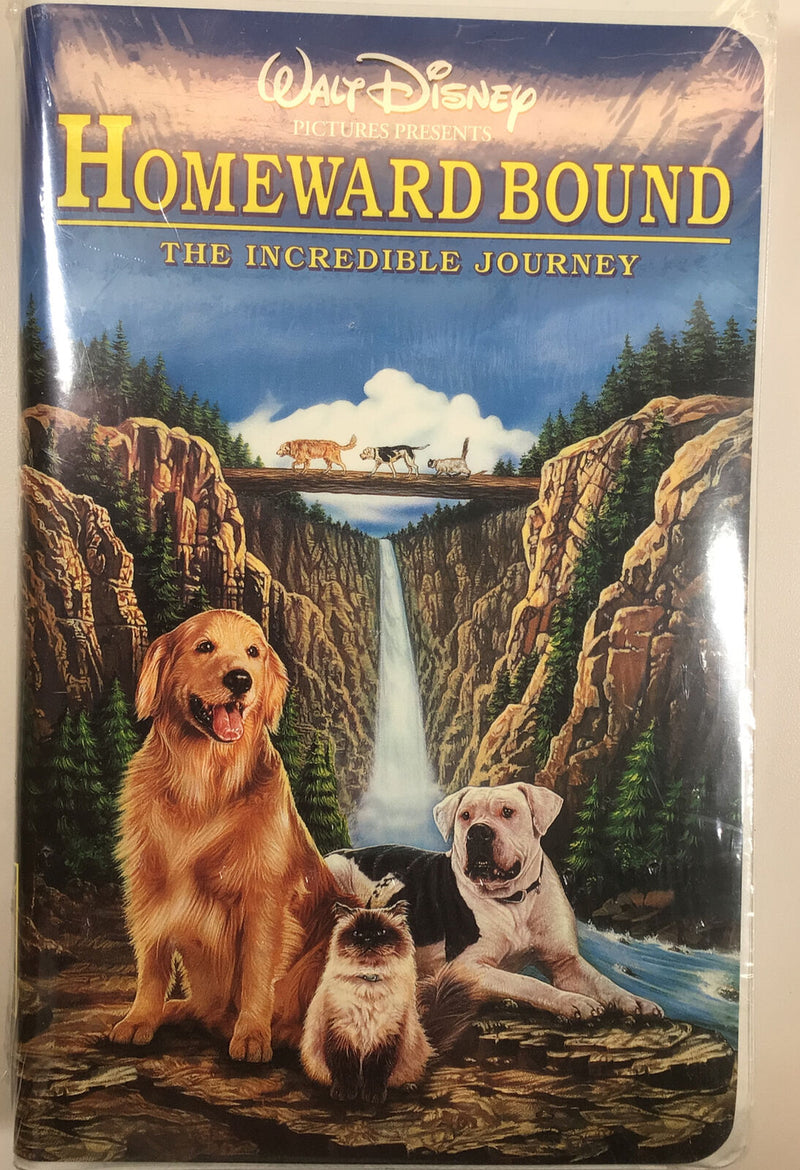 Homeward Bound: The Incredible Journey (VHS, 1998, Clam Shell)